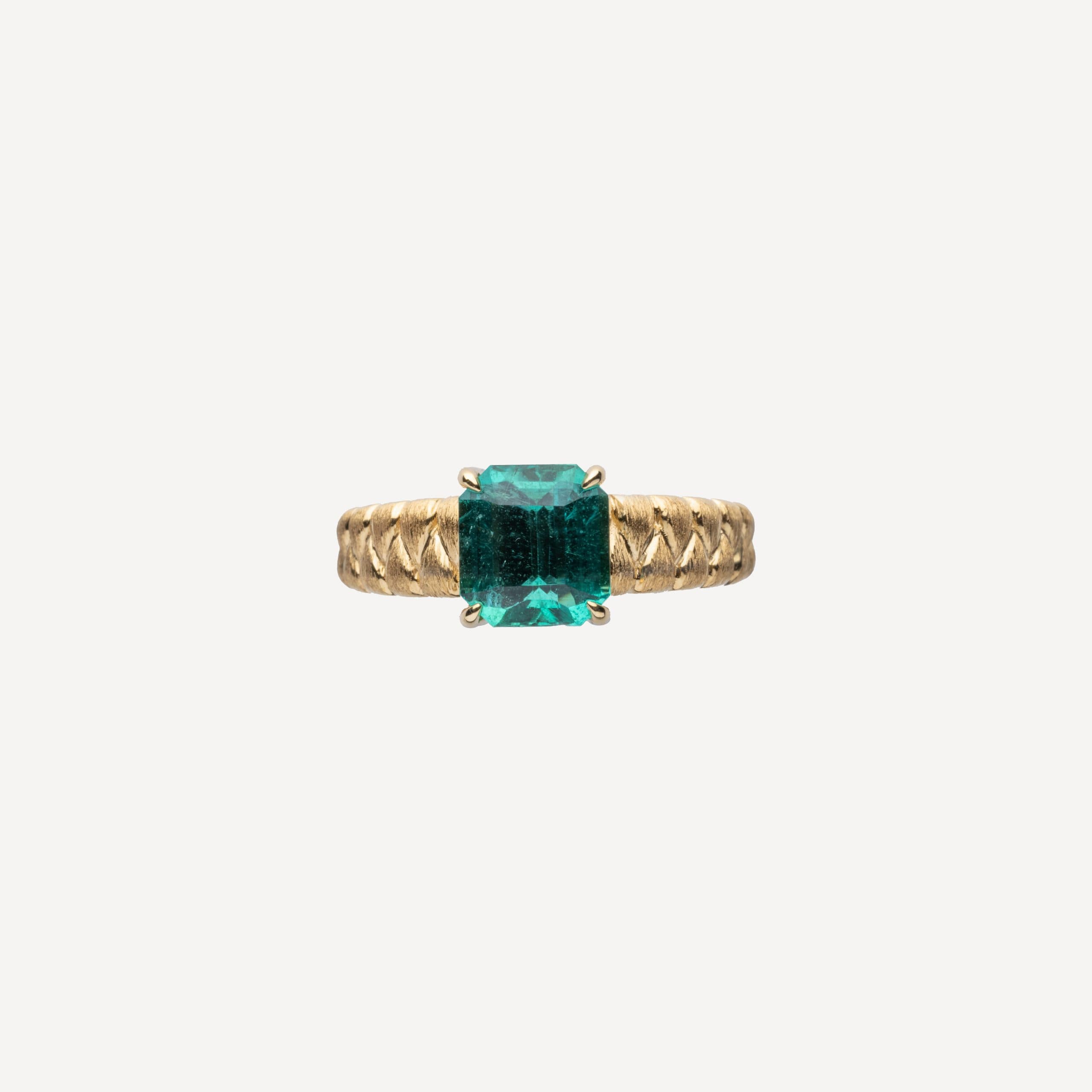 Bold Emerald Ring