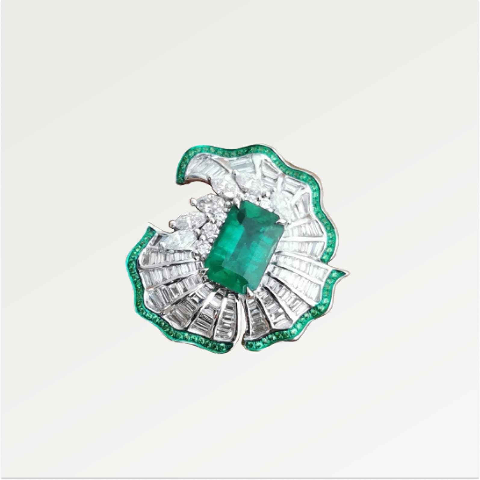 Bold Emerald Ring